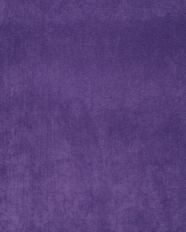Velours Côtelé Envers Fausse Fourrure Violet - Mercerine