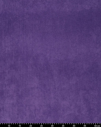 Velours Côtelé Envers Fausse Fourrure Violet - Mercerine