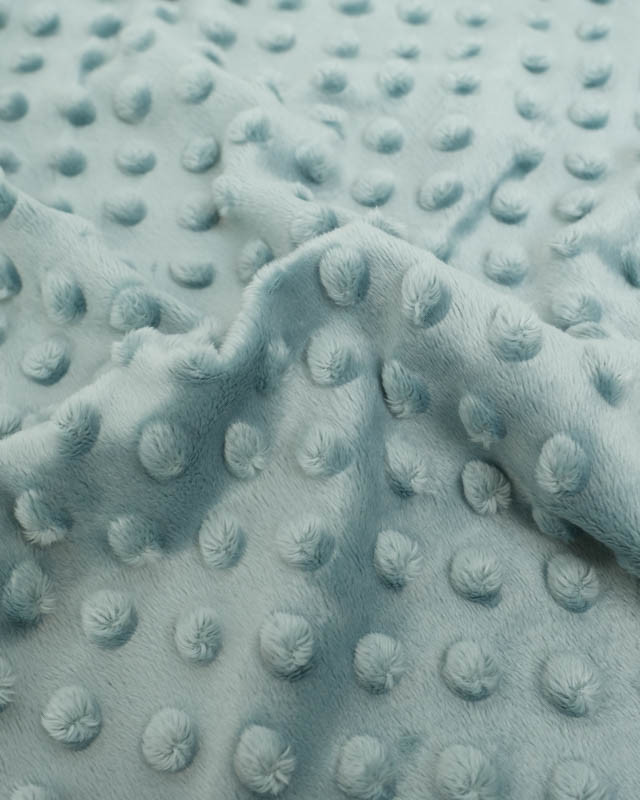 Tissu Minky Bubble Lagon - Mercerine