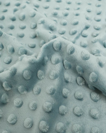 Tissu Minky Bubble Lagon - Mercerine