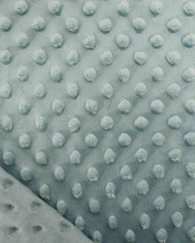 Tissu Minky Bubble Lagon - Mercerine
