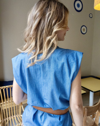 Patron chemise Betty - Clématisse Pattern - Mercerine