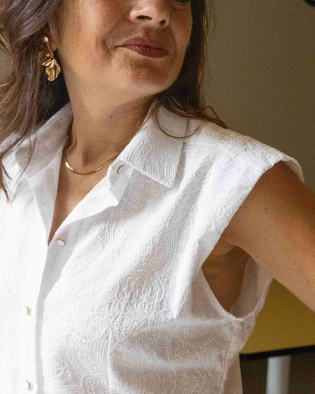 Patron chemise Betty - Clématisse Pattern - Mercerine