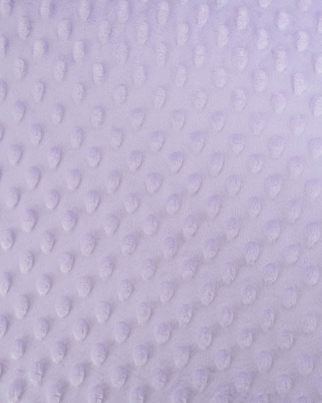 Tissu Minky Bubble Lilas - Mercerine