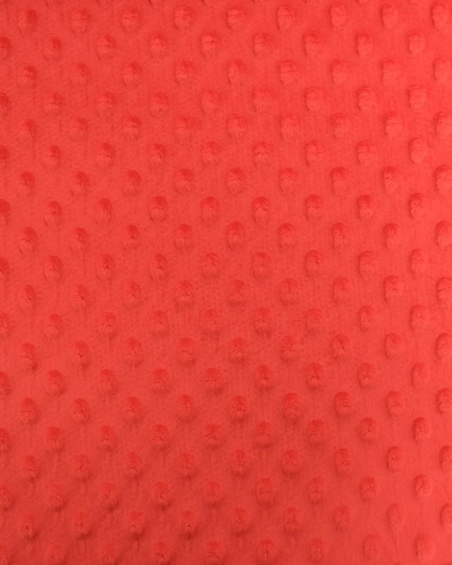 Tissu Minky Bubble Jaune Tendre - Mercerine