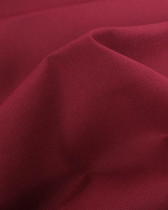 Tissu Coton Uni Canvas Bordeaux