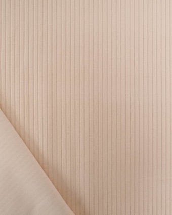 Tissu Velours Côtelé Uni Beige - Mercerine