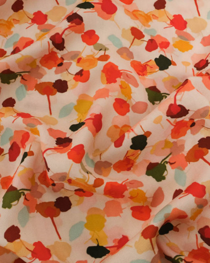 Tissu Viscose Twill Imprimée Shana - Mercerine
