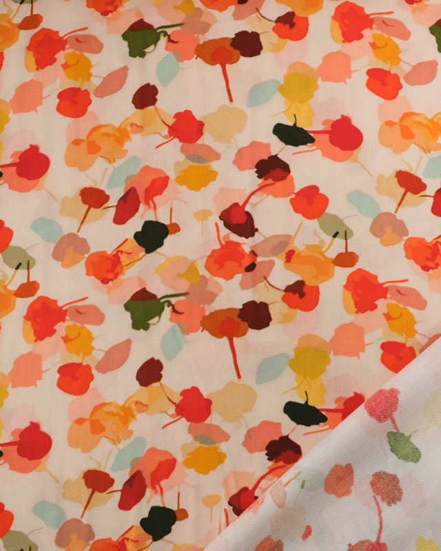 Tissu Viscose Twill Imprimée Shana - Mercerine