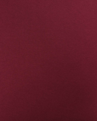 Tissu Sweat Lourd Bordeaux Léo - Mercerine