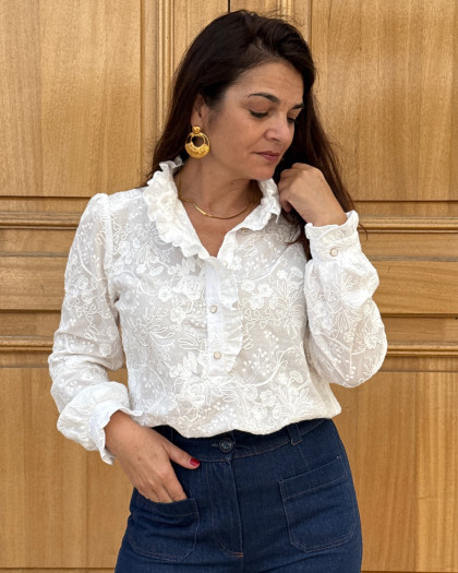 Patron de Blouse-Robe ALBANE - Clematisse Pattern - Mercerine