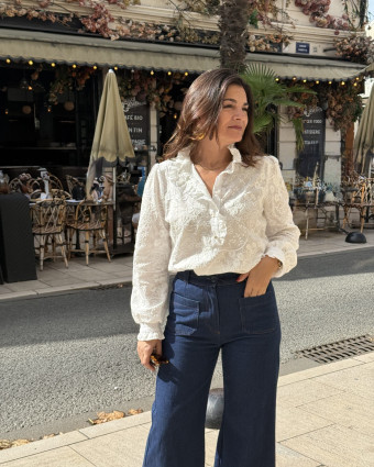 Patron de Blouse-Robe ALBANE - Clematisse Pattern - Mercerine