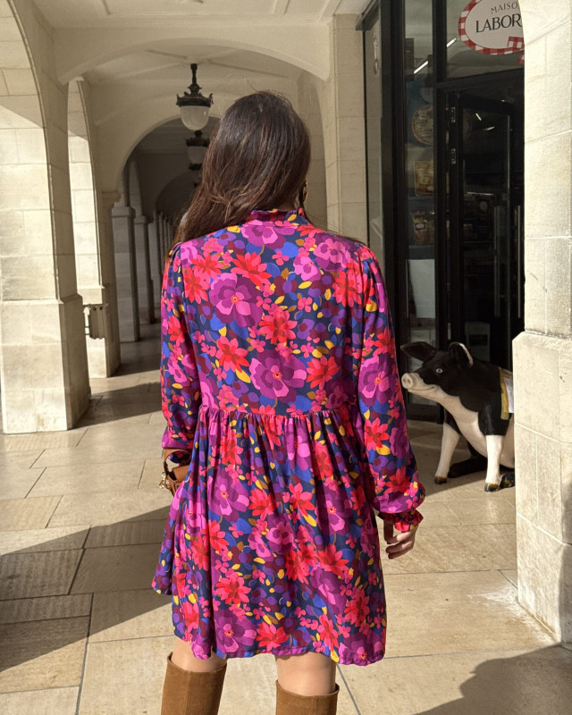 Patron de Blouse-Robe ALBANE - Clematisse Pattern - Mercerine