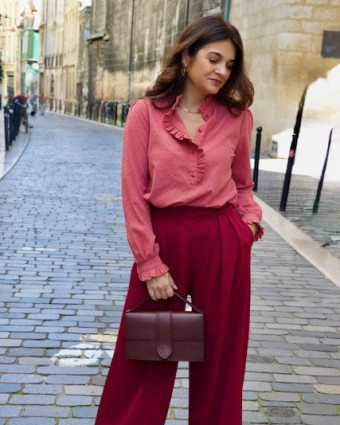 Patron de Blouse-Robe ALBANE - Clematisse Pattern - Mercerine