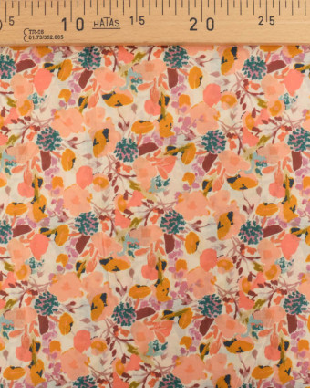 Voile de Coton Mila Sue Rose