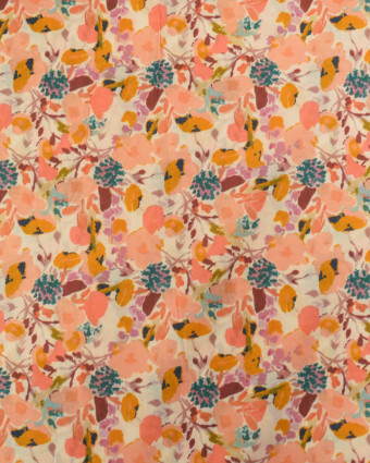 Voile de Coton Mila Sue Rose