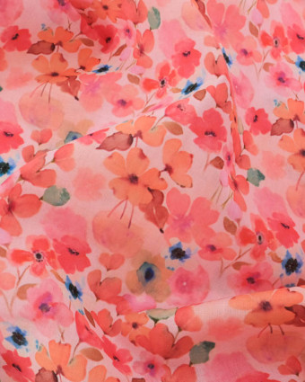 Voile de Coton Mila Ida Rose