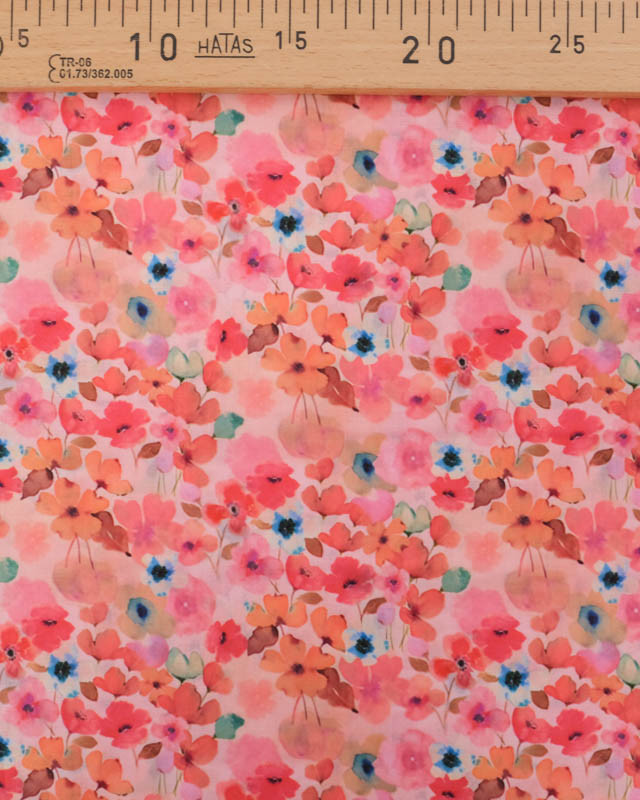 Voile de Coton Mila Ida Rose