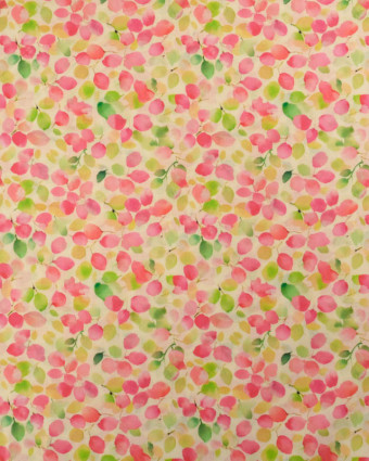 Voile de Coton Mila Olga Rose Vert
