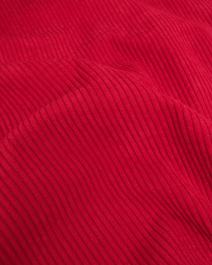 Velours Côtelé Huggy Tomate - Mercerine