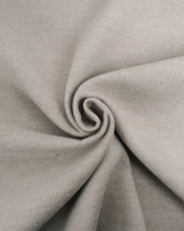 Tissu Effet Drap de Laine Uni Beige Chiné