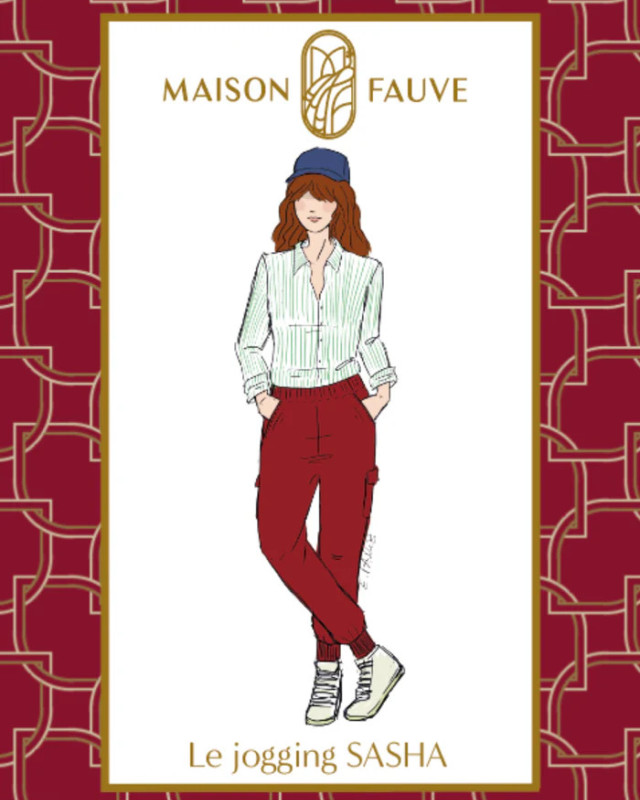 Patron Jogging SASHA – Maison Fauve | Mercerine