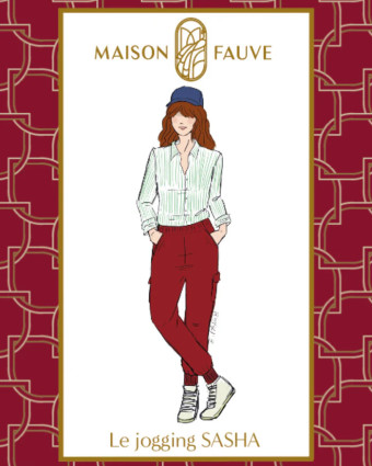 Patron Jogging SASHA – Maison Fauve | Mercerine