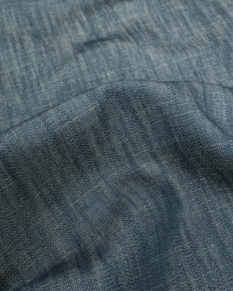 Tissu Jean Lourd Bleu Vintage - Mercerine