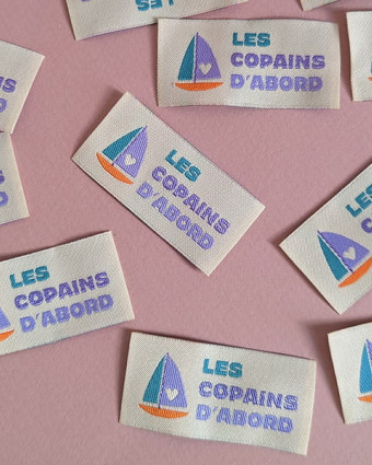 Etiquette à Coudre Purple Mix - Marmaï Patterns - Mercerine