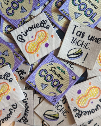 Etiquette à Coudre Fun Mix - Marmaï Patterns - Mercerine