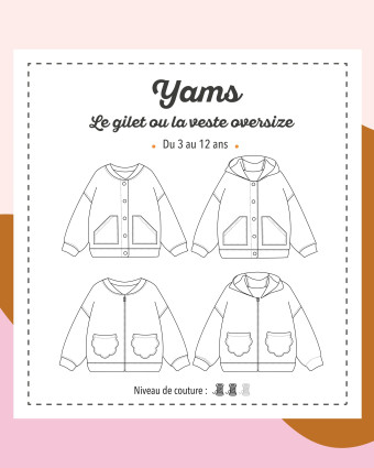 Patron Yams Enfant - Marmaï Patterns - Mercerine