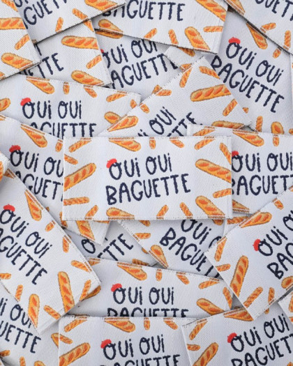 Etiquette à Coudre Oui Oui Baguette - Mercerine