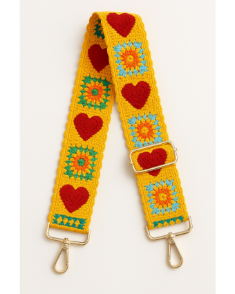 Galon Crochet Cœurs - 55mm - Mercerine