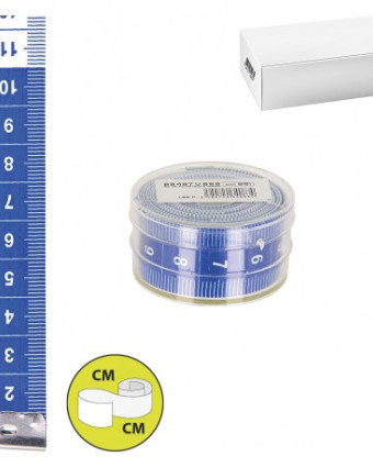 Metre Ruban Boite Ronde - 1,50m - Mercerine