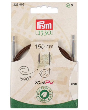 Cordon aiguilles à tricoter 360°- 6 tailles - Prym- Mercerine