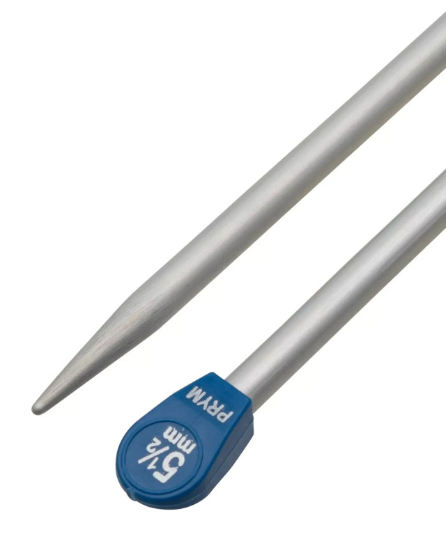 Aiguilles à tricoter à boule Prym – 40 cm / 5,5 mm - Mercerine