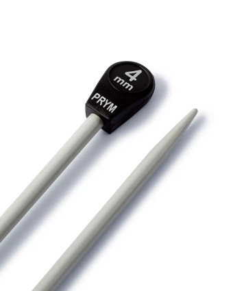 Aiguilles à tricoter à boule Prym – 40 cm / 4 mm - Mercerine