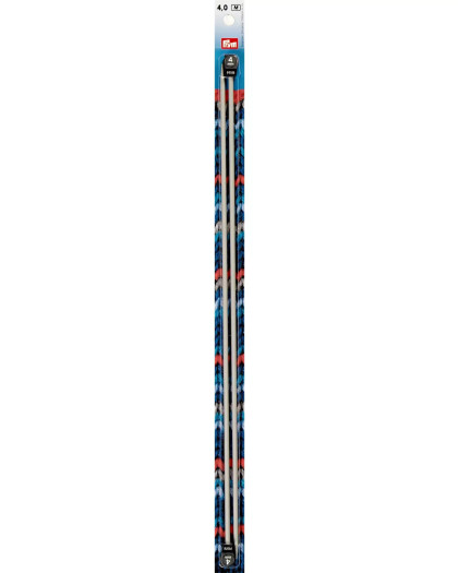 Aiguilles à tricoter à boule Prym – 40 cm / 4 mm - Mercerine
