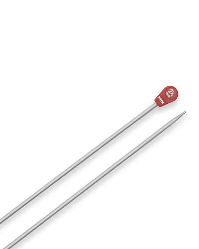 Aiguilles à tricoter à boule Prym – 40 cm / 2.5 mm - Mercerine