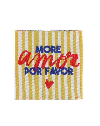 Etiquette à Coudre More Amor - Bohin - Mercerine