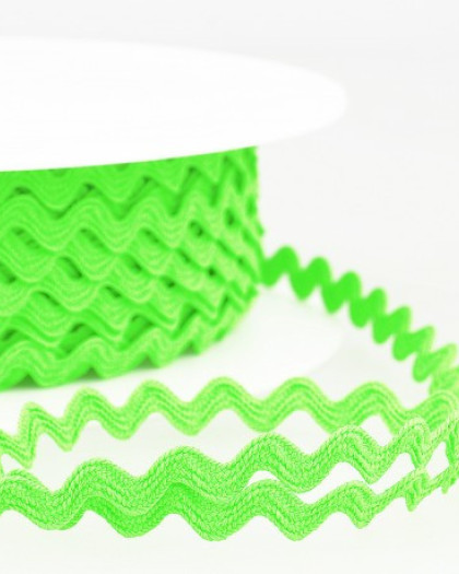 Ruban serpentin vert fluo - Mercerine
