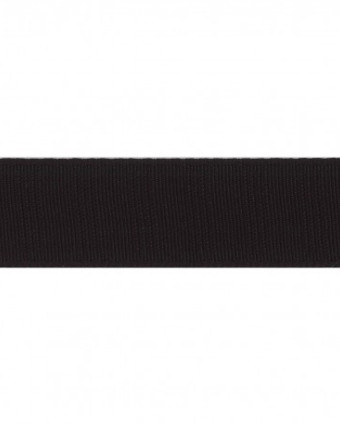 Ruban Noir Nylon - 3 tailles - Mercerine