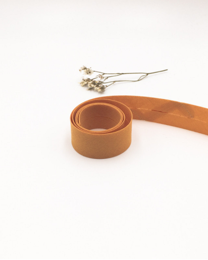 Biais ocre - 20 mm - Mercerine
