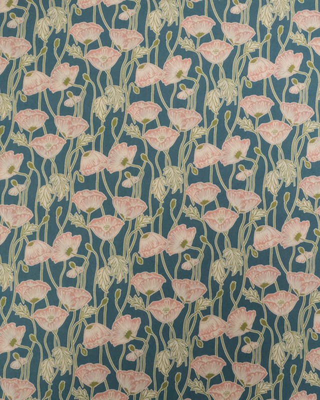 Liberty Fabrics@ Tana Lawn - Decades In Bloom Erito Poppy A - Mercerine