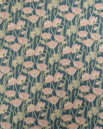 Liberty Fabrics@ Tana Lawn - Decades In Bloom Erito Poppy A - Mercerine