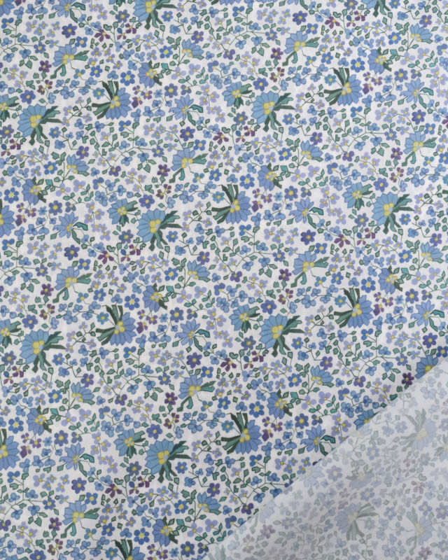 Liberty Fabrics@ Tana Lawn - Decades In Bloom Paisley Poesies B - Mercerine