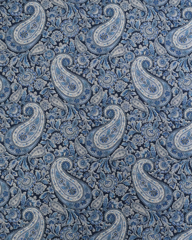 Tissu Liberty Fabrics@ Tana Lawn - Lee Manor Bleu - Mercerine