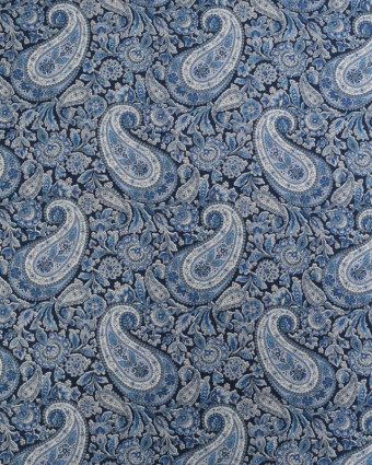 Tissu Liberty Fabrics@ Tana Lawn - Lee Manor Bleu - Mercerine
