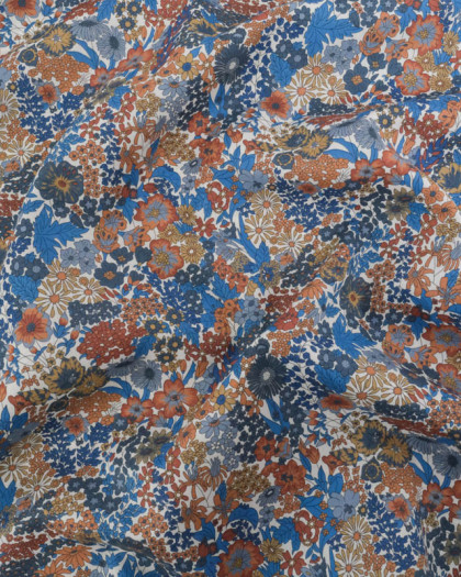 Tissu Liberty Fabrics@ Tana Lawn - Margaret Annie Bleu - Mercerine