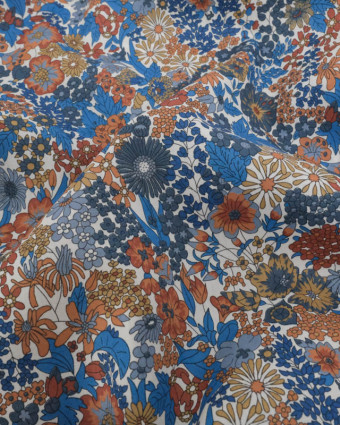 Tissu Liberty Fabrics@ Tana Lawn - Margaret Annie Bleu - Mercerine